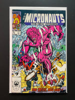 The Micronauts The New Voyages 17 Marvel Comics Feb 1986