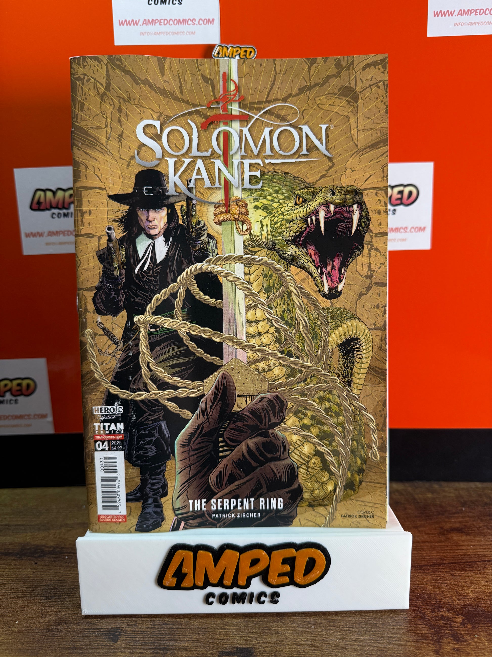 SOLOMON KANE THE SERPENT RING #1-4 PACK COMPLETE SERIES Limited to 500 Copies