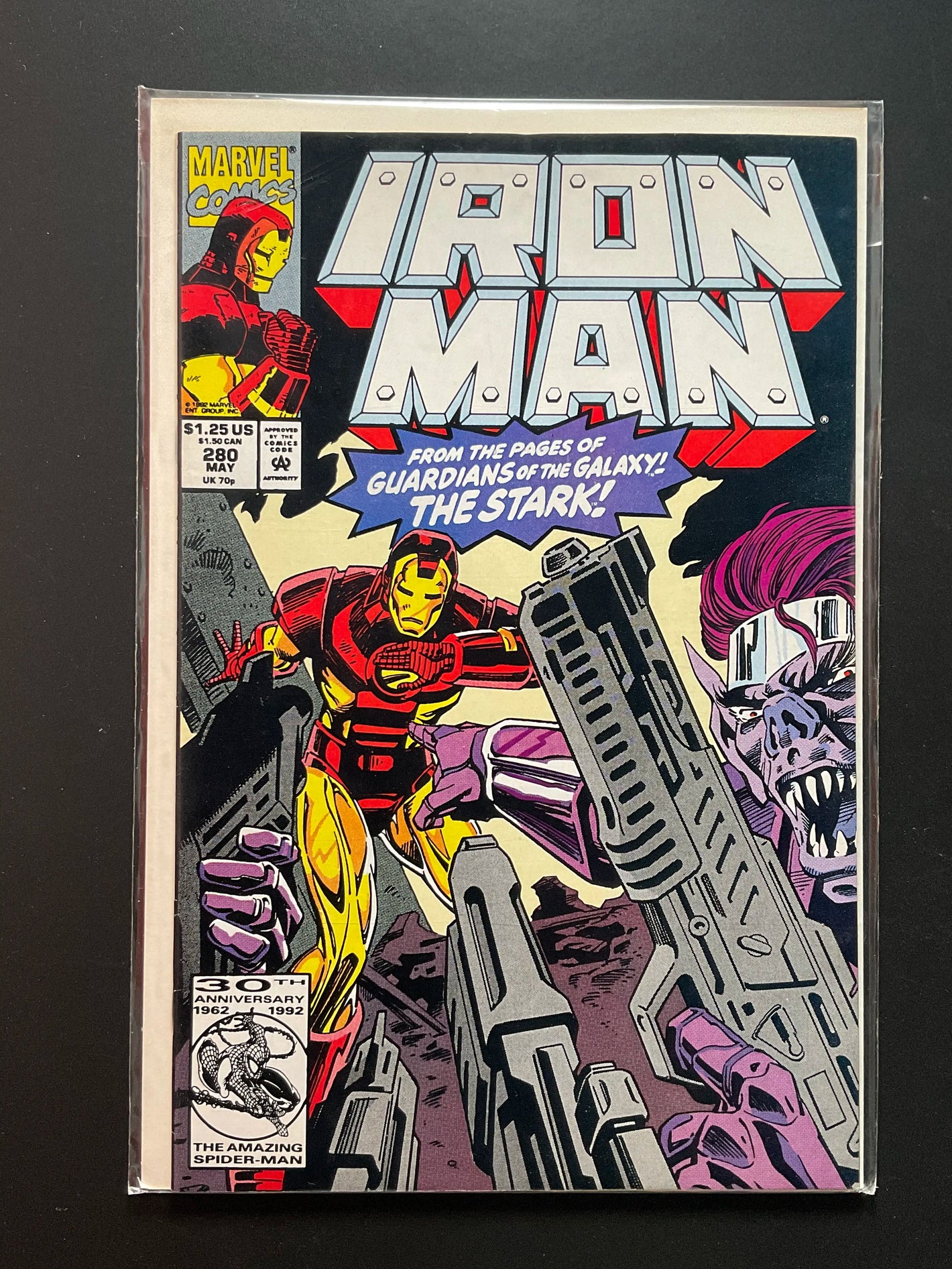 Iron Man 280 Marvel Comics May 1992 The Stark Guardians of the Galaxy