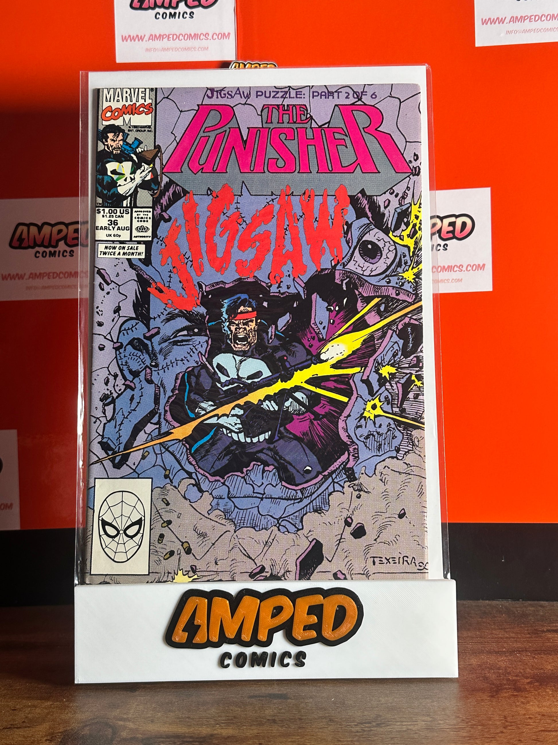 The Punisher 36 Marvel Comics Jigsaw Puzzle Part 2 of 6
