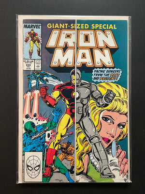 Iron Man 244 Giant-Sized Special Marvel Comics July 1989