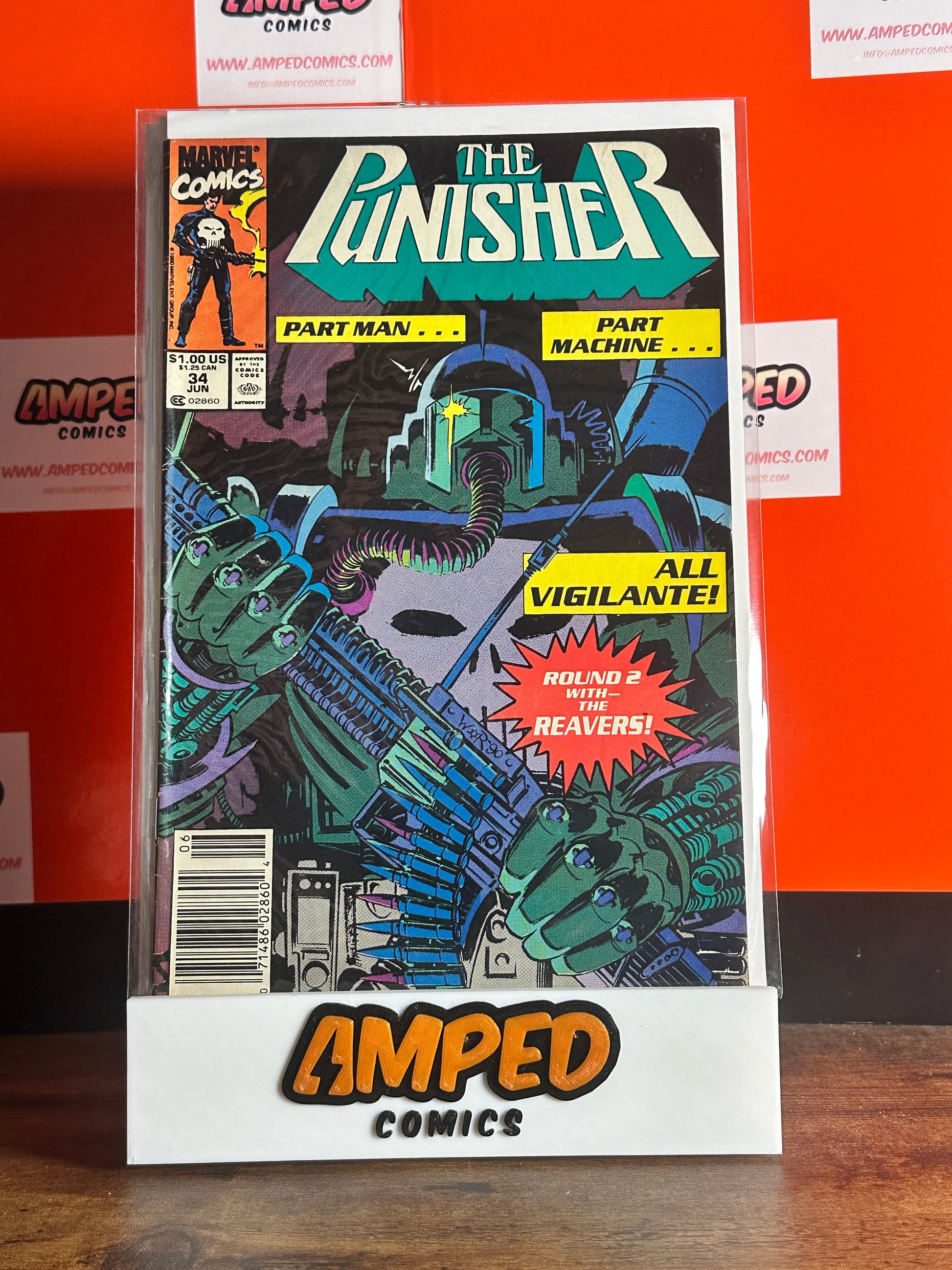 The Punisher 34 Marvel Comics January 1990