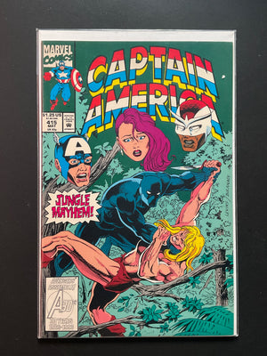 Captain America 415 Marvel Comics May 1993 Jungle Mayhem