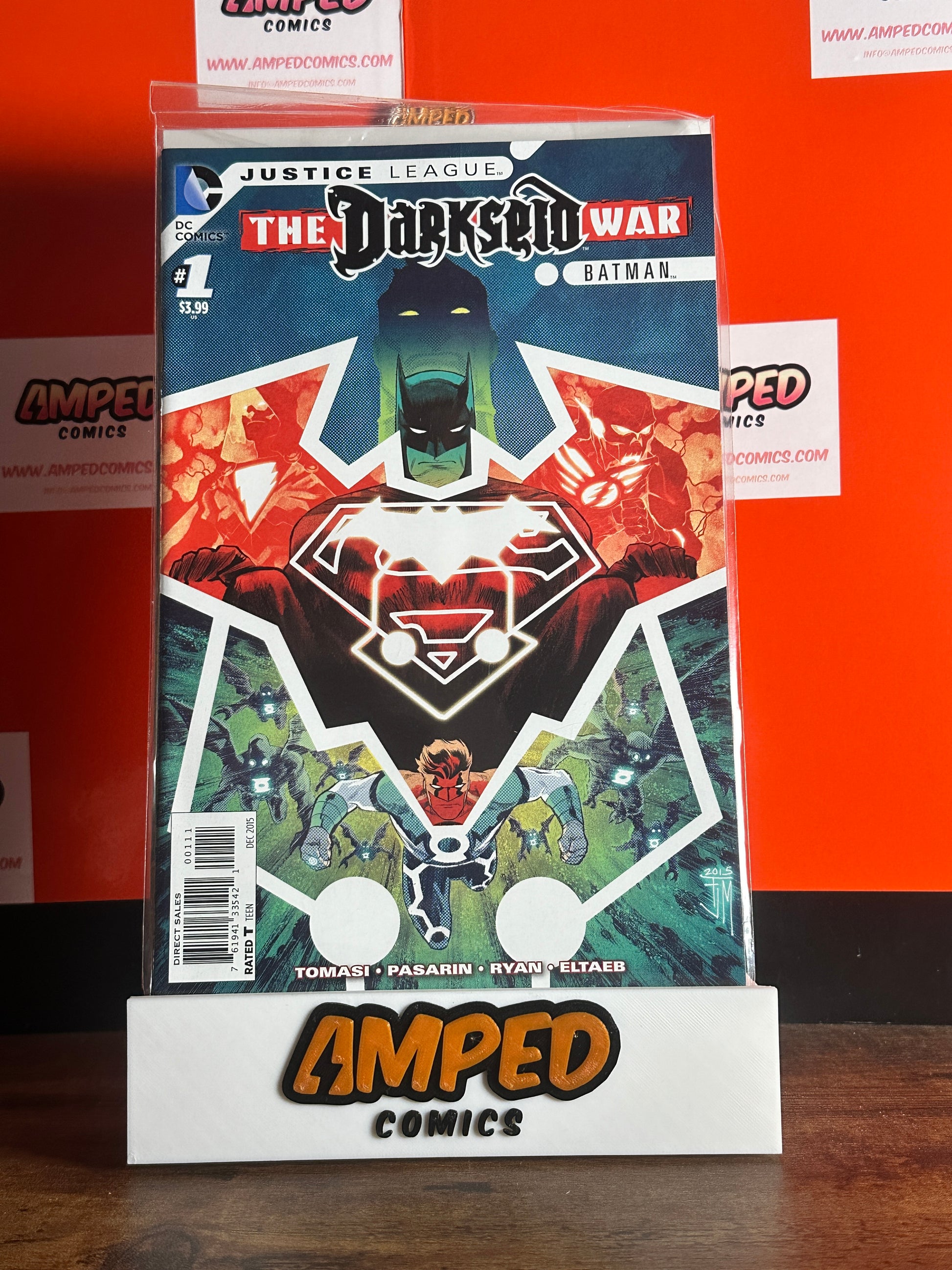 Justice League The Darkseid War Batman 1 DC Comics 2015