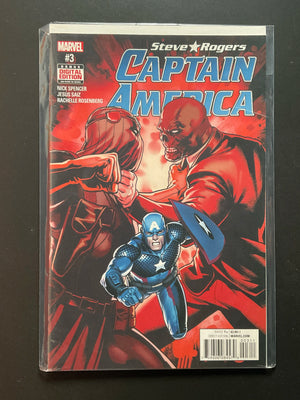 Steve Rogers Captain America 3 Marvel Comics 2016