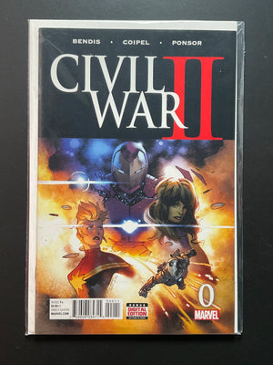 Civil War II 0 Marvel Comics 2016 Bendis Coipel Ponsor
