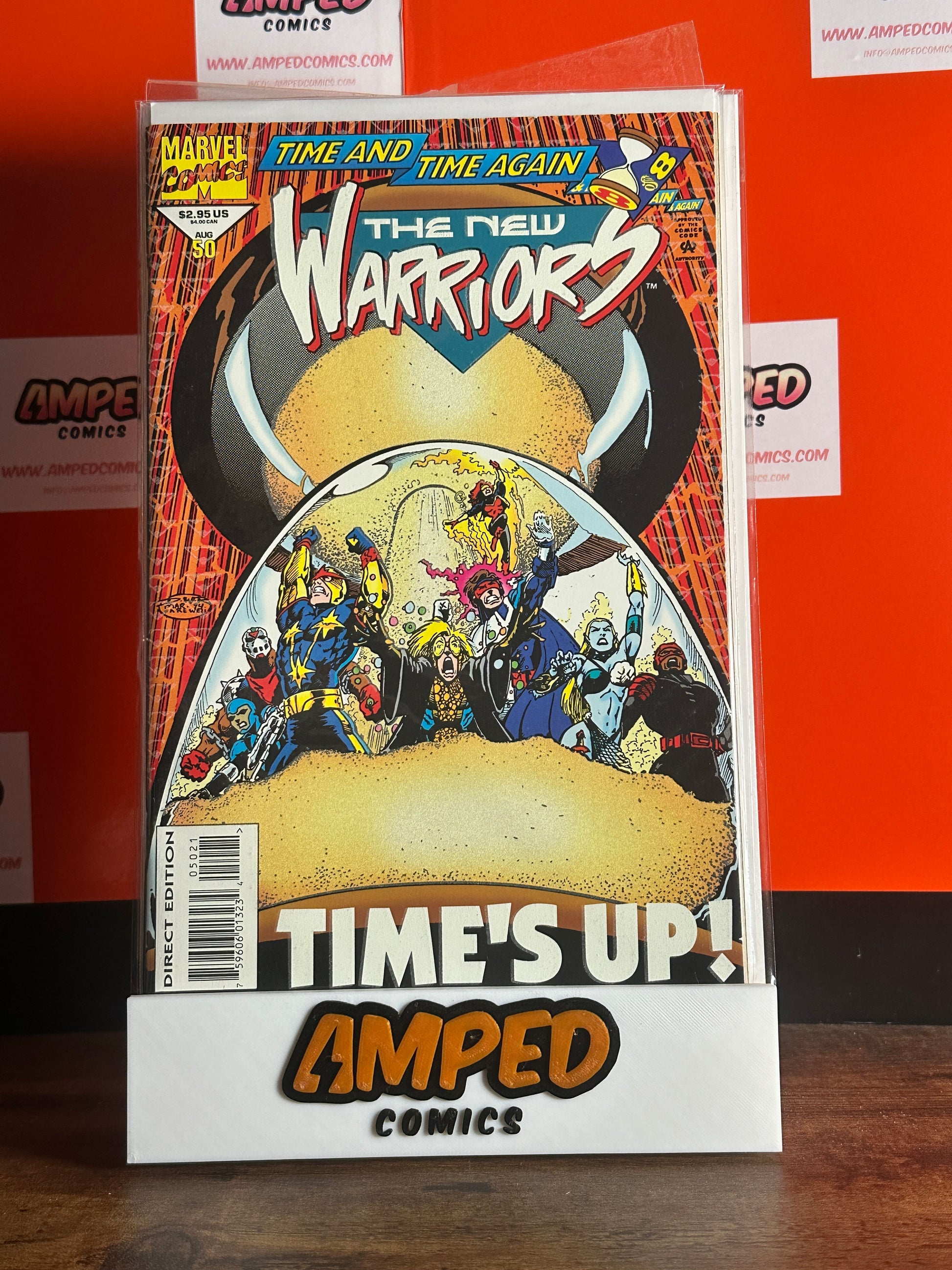 The New Warriors 50 Marvel Comics August 1994
