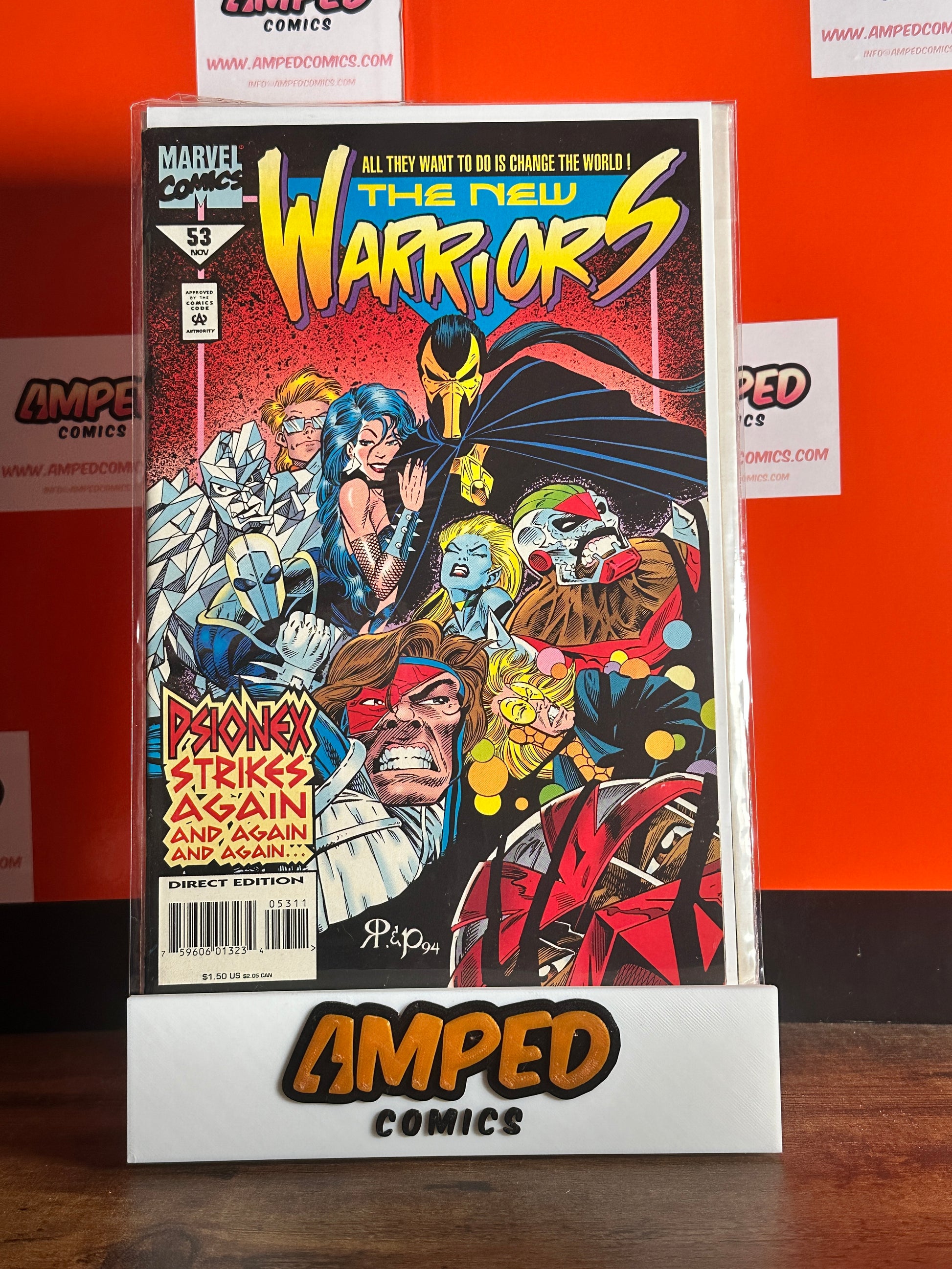 The New Warriors 53 Marvel Comics Nov 1994 Phoenix Strikes Again
