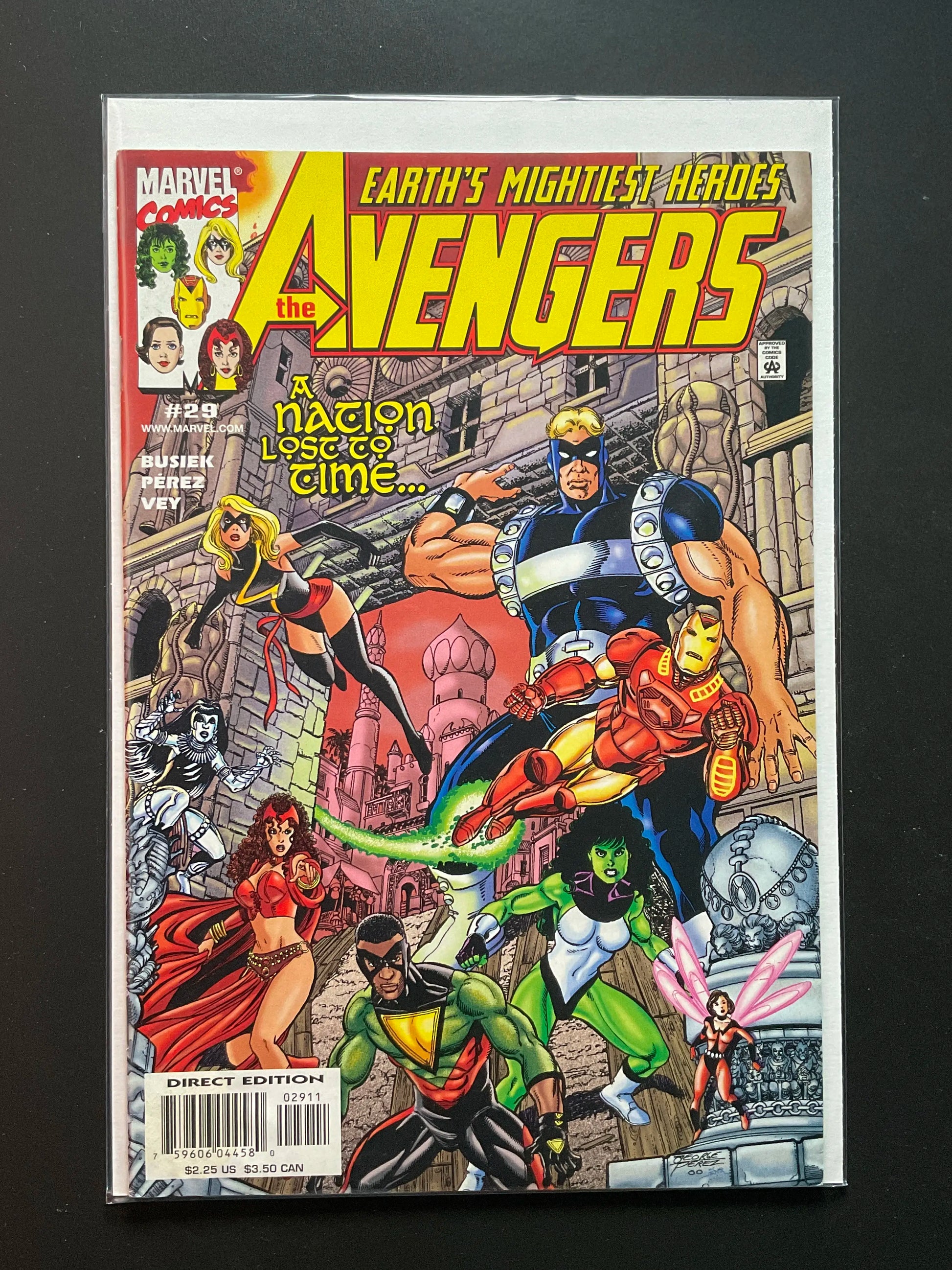 The Avengers 29 Marvel Comics 1999 Kurt Busiek George Perez