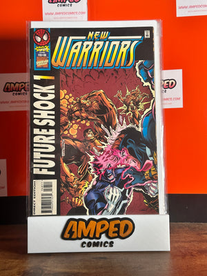 New Warriors 68 Future Shock Marvel Comics Feb 1990s
