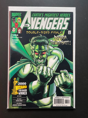 The Avengers 34 Marvel Comics Double-Sized Finale 2000