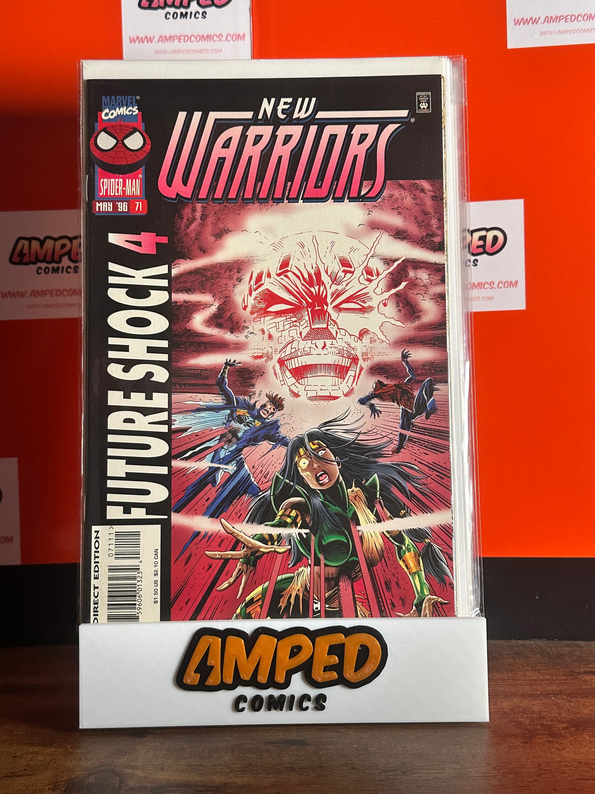 New Warriors 71 Marvel Comics May 1996 Future Shock Part 4