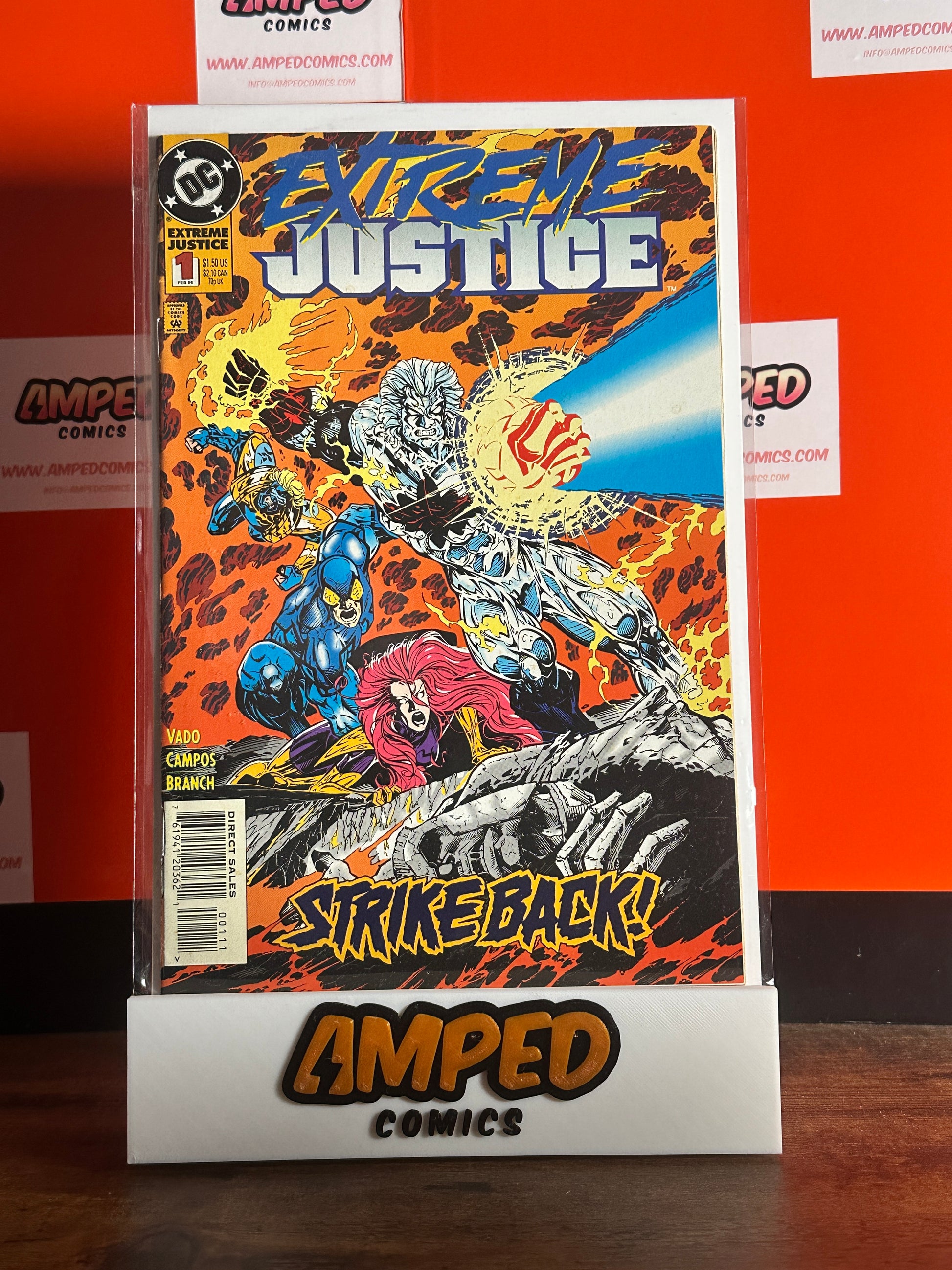 Extreme Justice 1 DC Comics 1994 Strike Back Cover