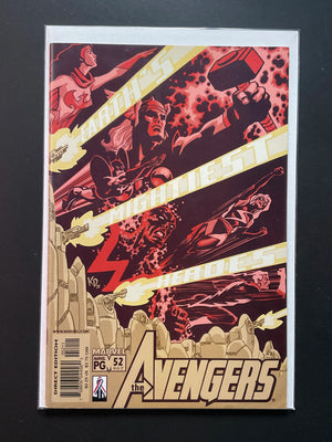 The Avengers 52 Marvel Comics 2002 Earths Mightiest Heroes