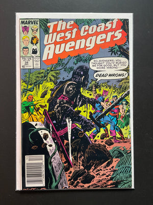 The West Coast Avengers 39 Marvel Comics Dec 1988