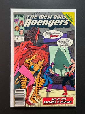 The West Coast Avengers 42 Marvel Comics March 1989