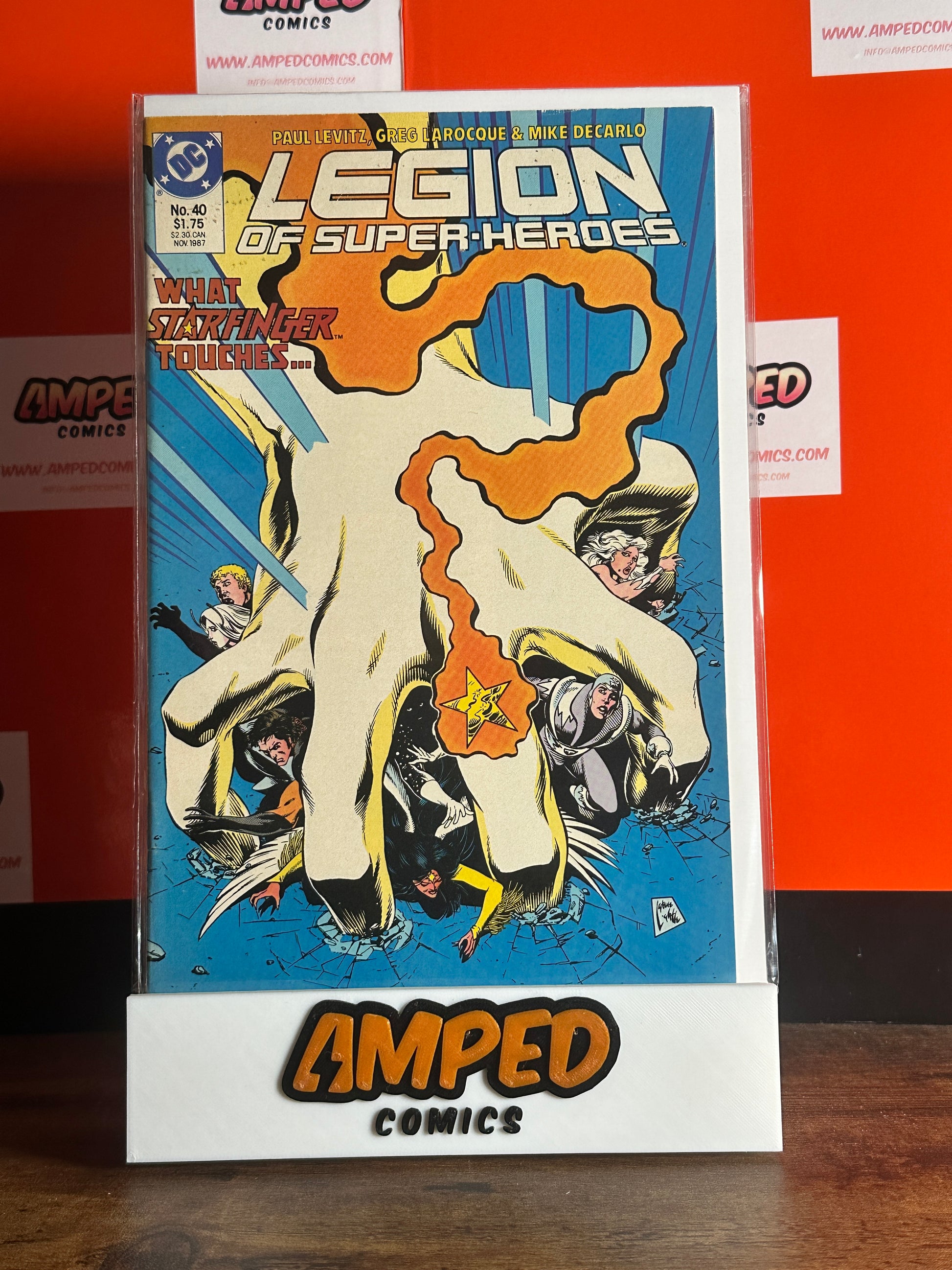 Legion of Super-Heroes 40 DC Comics Nov 1987