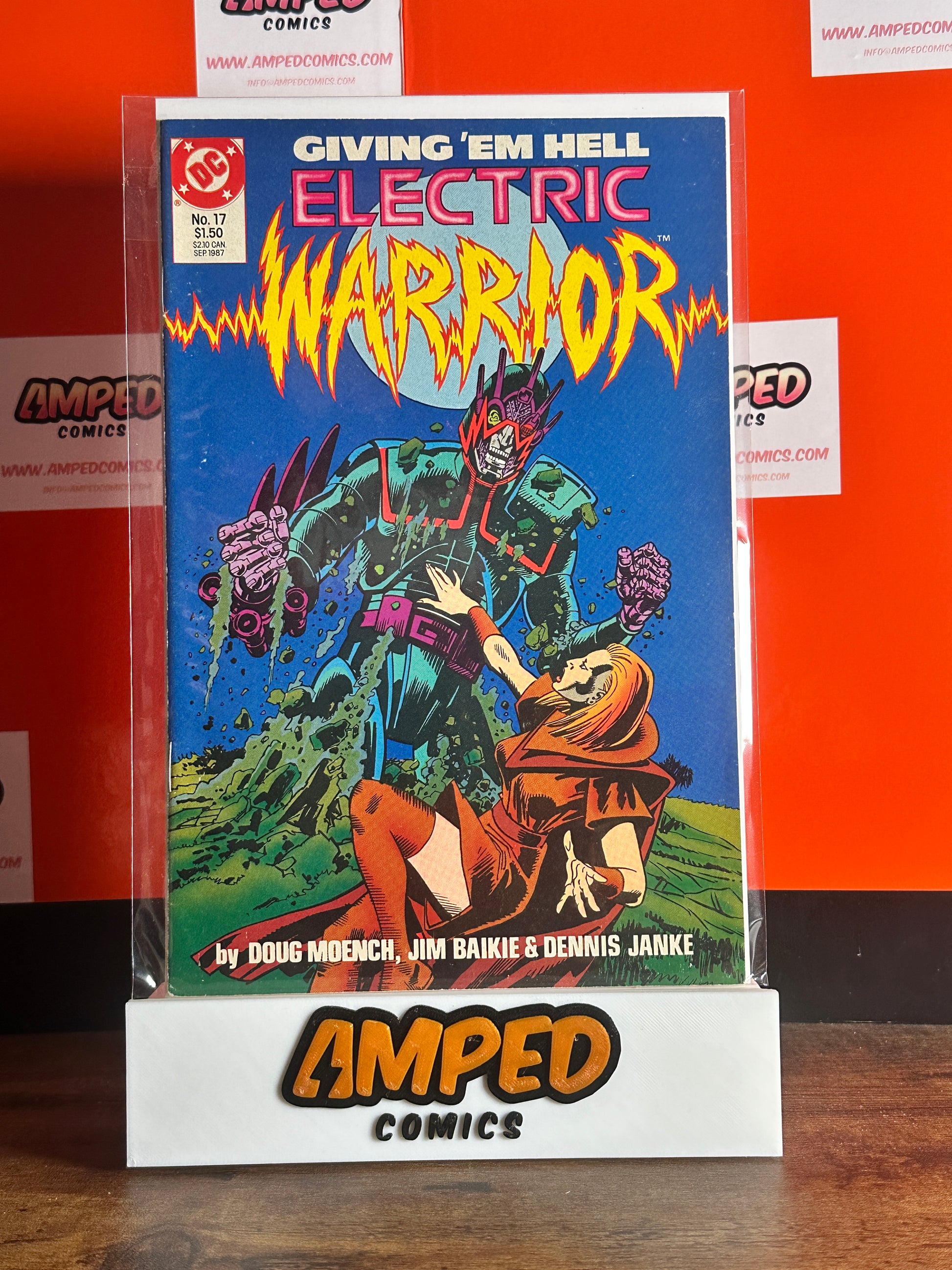 Electric Warrior 17 DC Comics 1987 by Doug Moench Jim Baikie