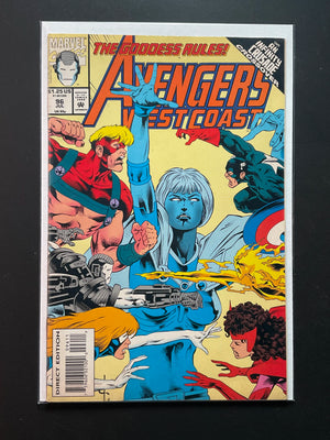 Avengers West Coast 96 Marvel Comics July 1993 Infinity Crusade