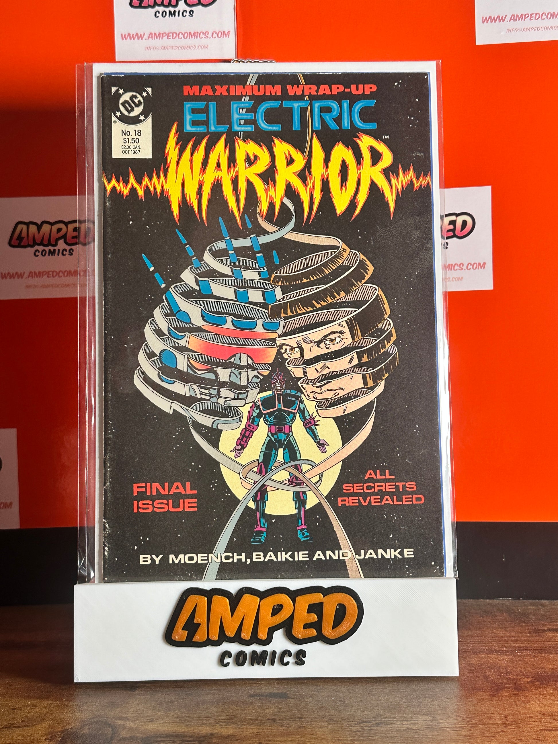 Electric Warrior 18 (1987) - Final Issue - DC Comics