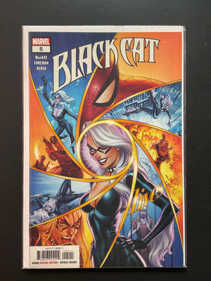 Black Cat 5 Marvel Comics 2021 MacKay Foreman Reber