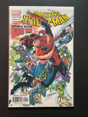 Amazing Spider-Man 500 Marvel Double-Sized Issue J scott campbell