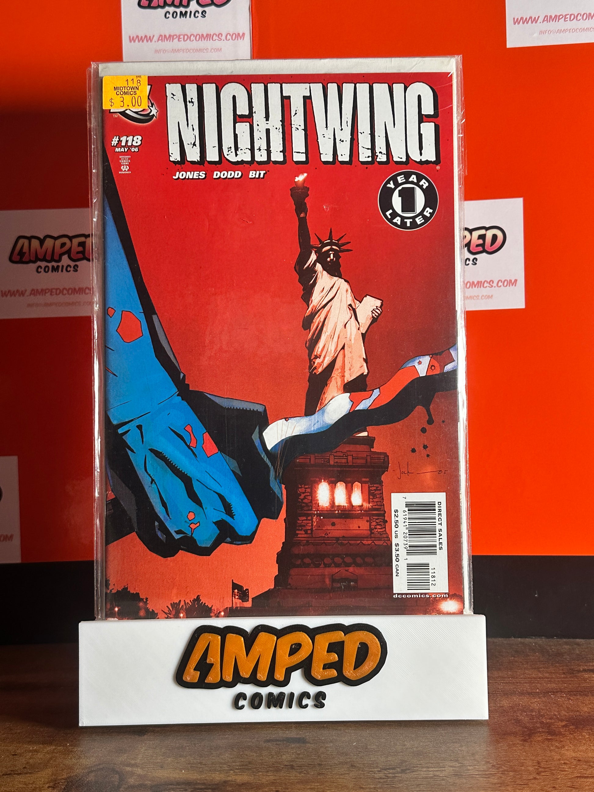 Nightwing 118 (May 2006) DC Comics - Year One Later