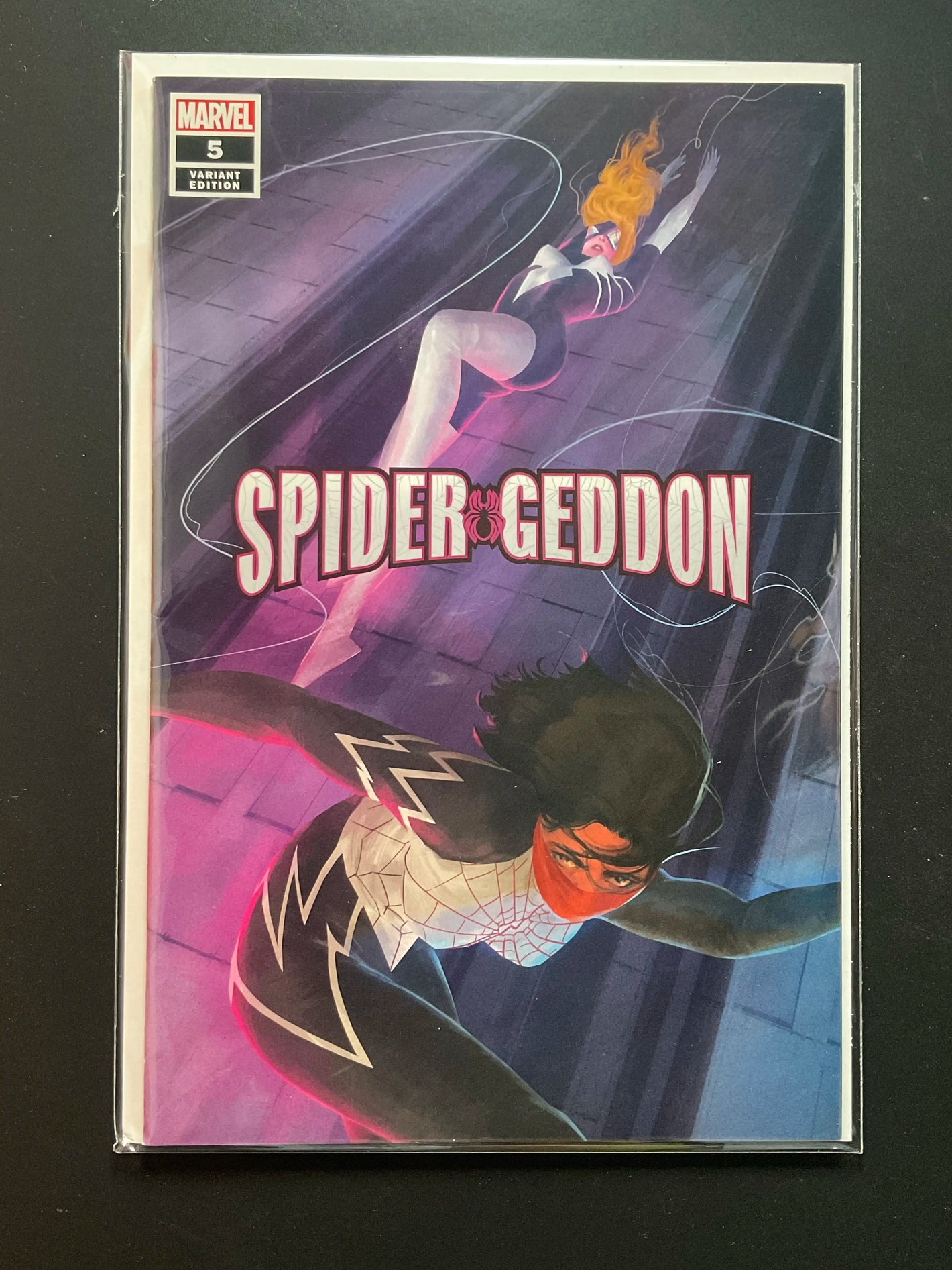 Spider-Geddon #5C | 1:50 Vanessa Del Rey Virgin Variant 