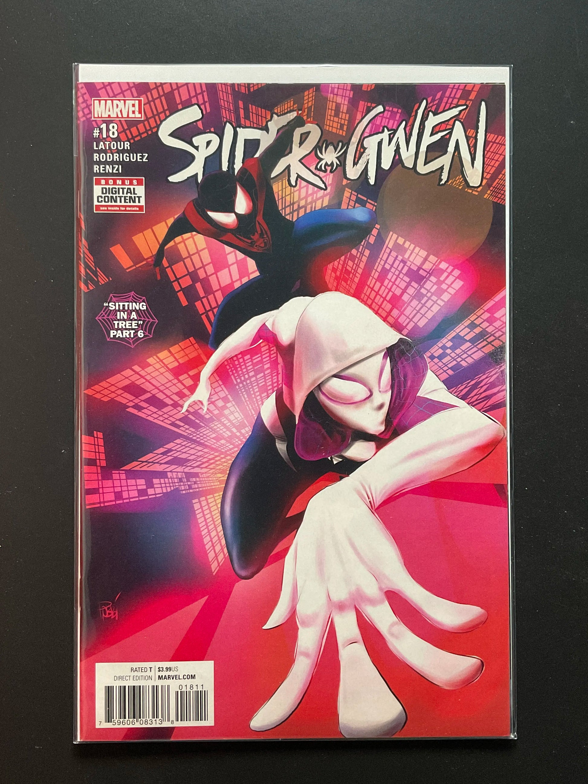 Spider-Gwen 18 Marvel Comics 2017 Sitting in a Tree Part 6