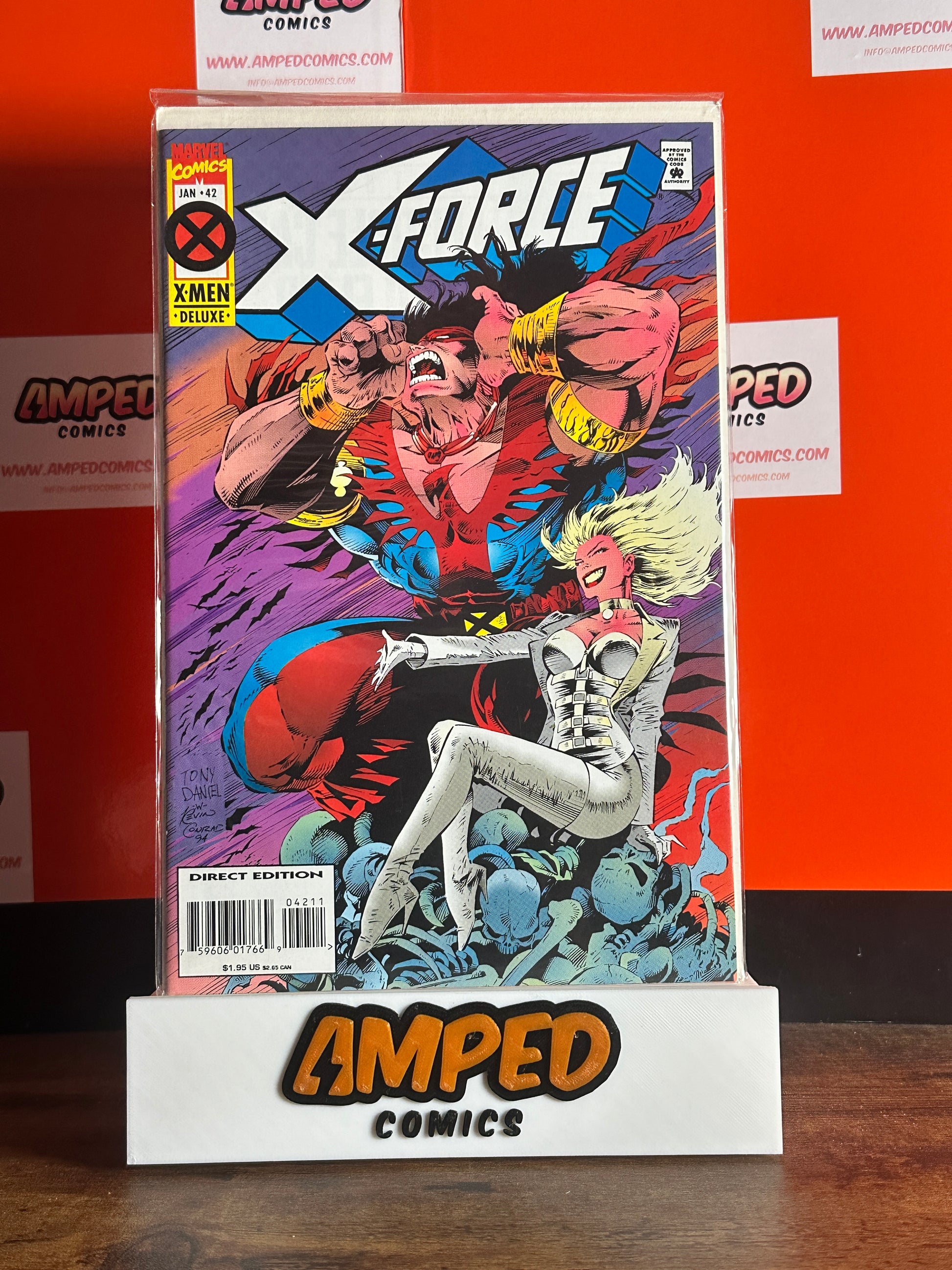 X-Force 42 Marvel Comics Jan 1995 Direct Edition