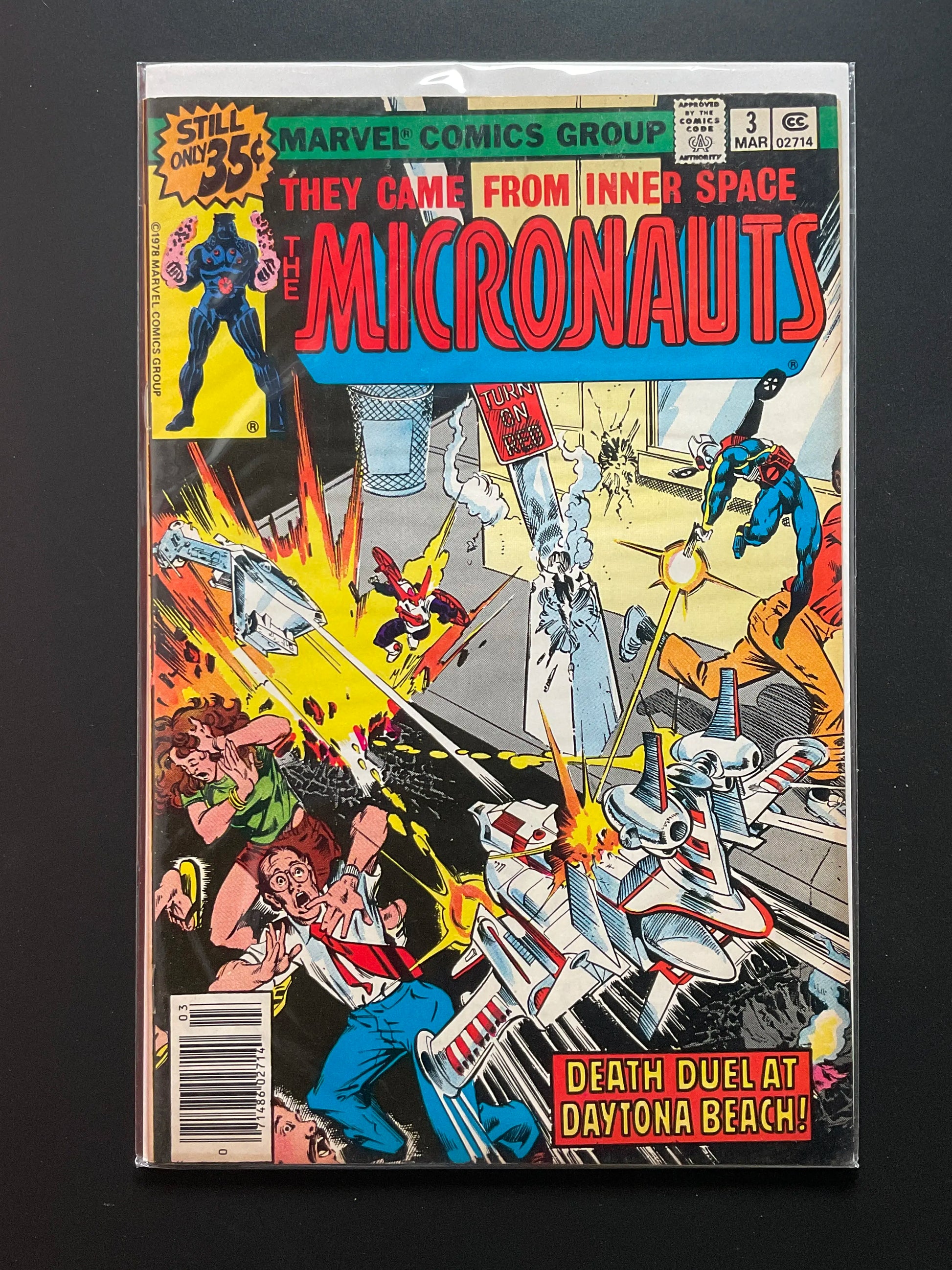 The Micronauts 3 Marvel Comics March 1979
