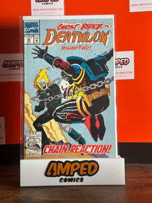 Ghost Rider vs Deathlok 10 Marvel Comics 1992