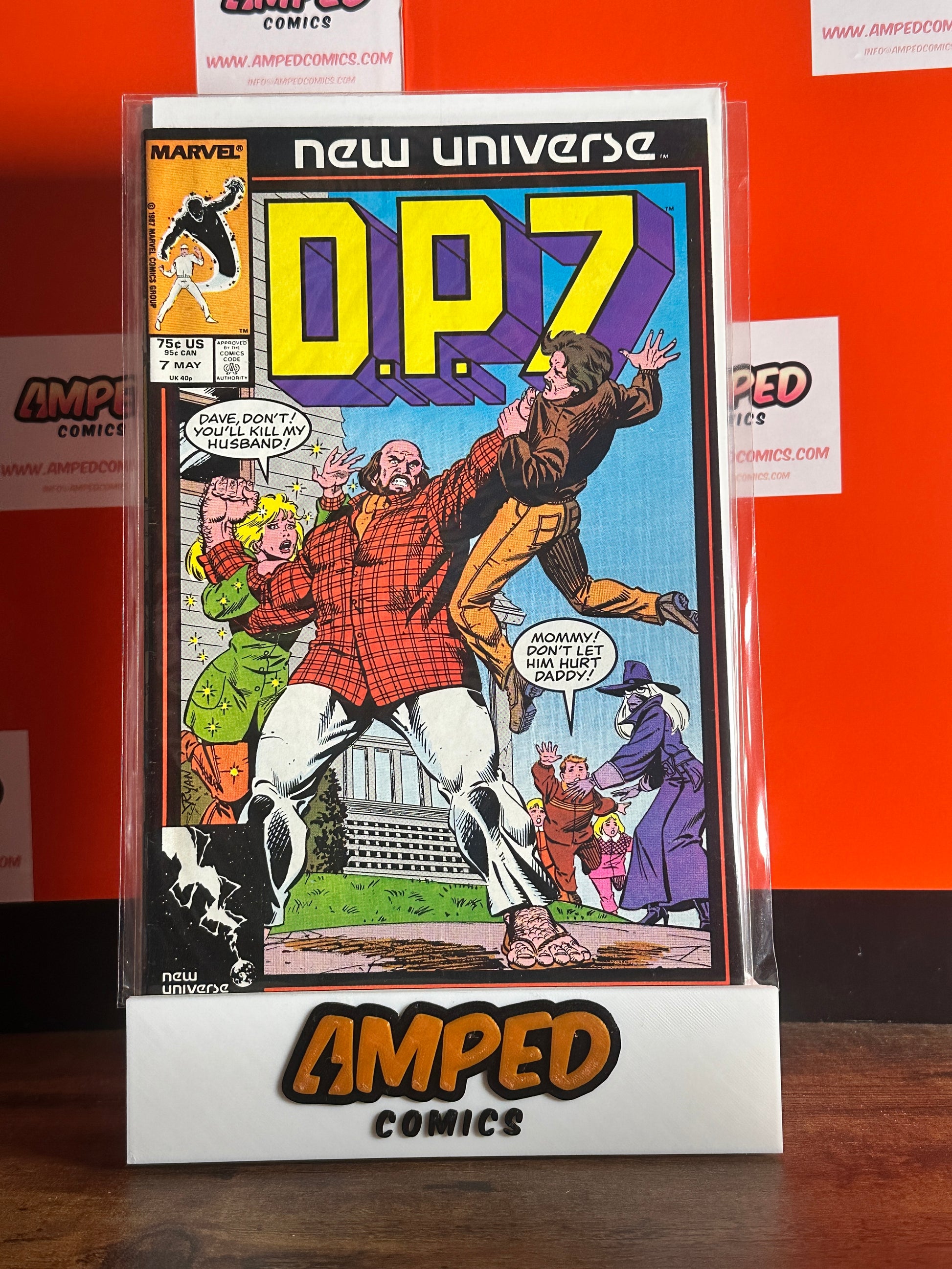 D.P.7 7 Marvel New Universe May 1987