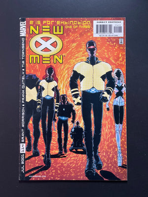 New X-Men 114 Marvel Jul 2001 Grant Morrison Frank Quitely