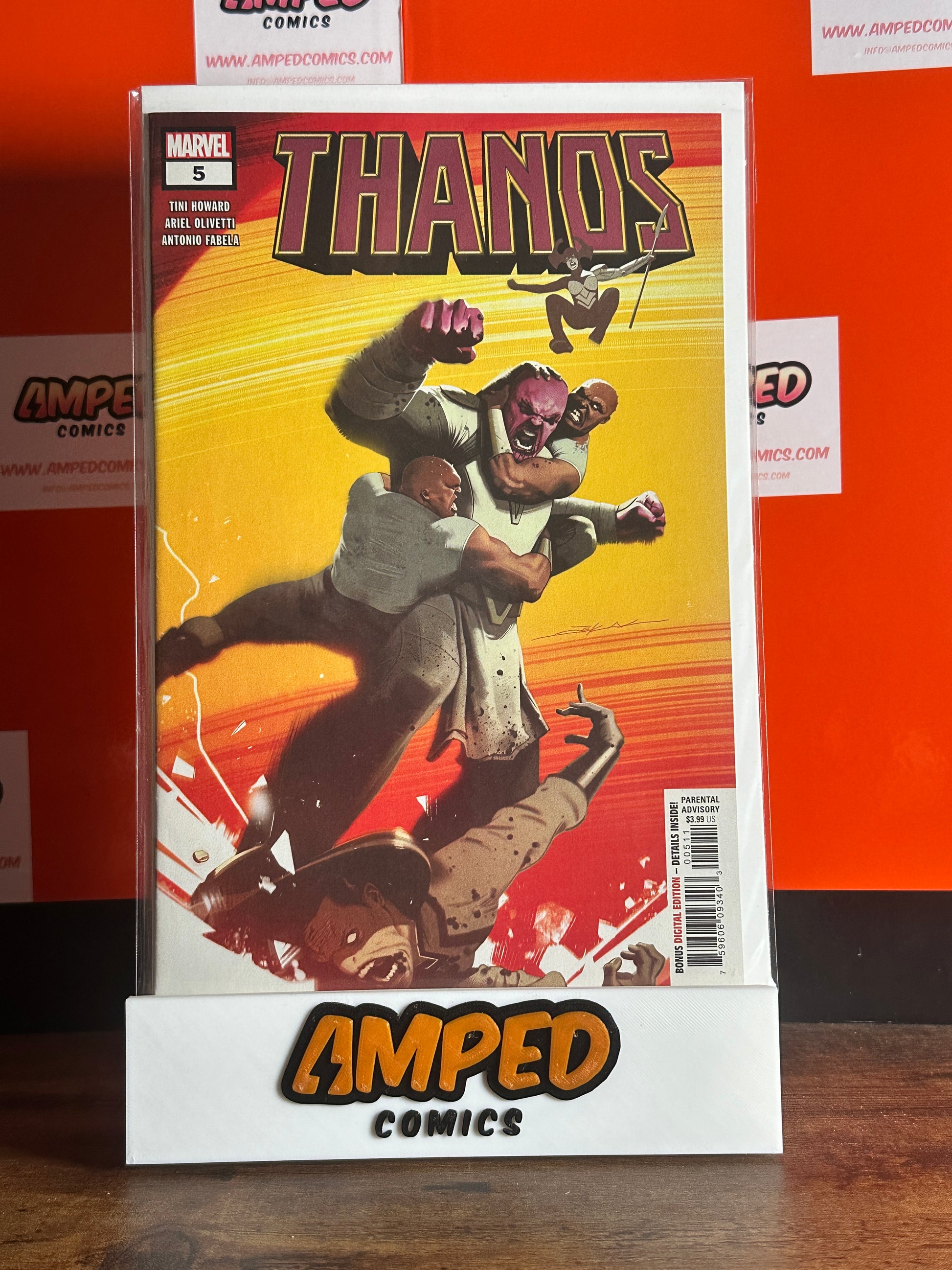 Thanos 5 Marvel Comics 2019 Tini Howard Ariel Olivetti