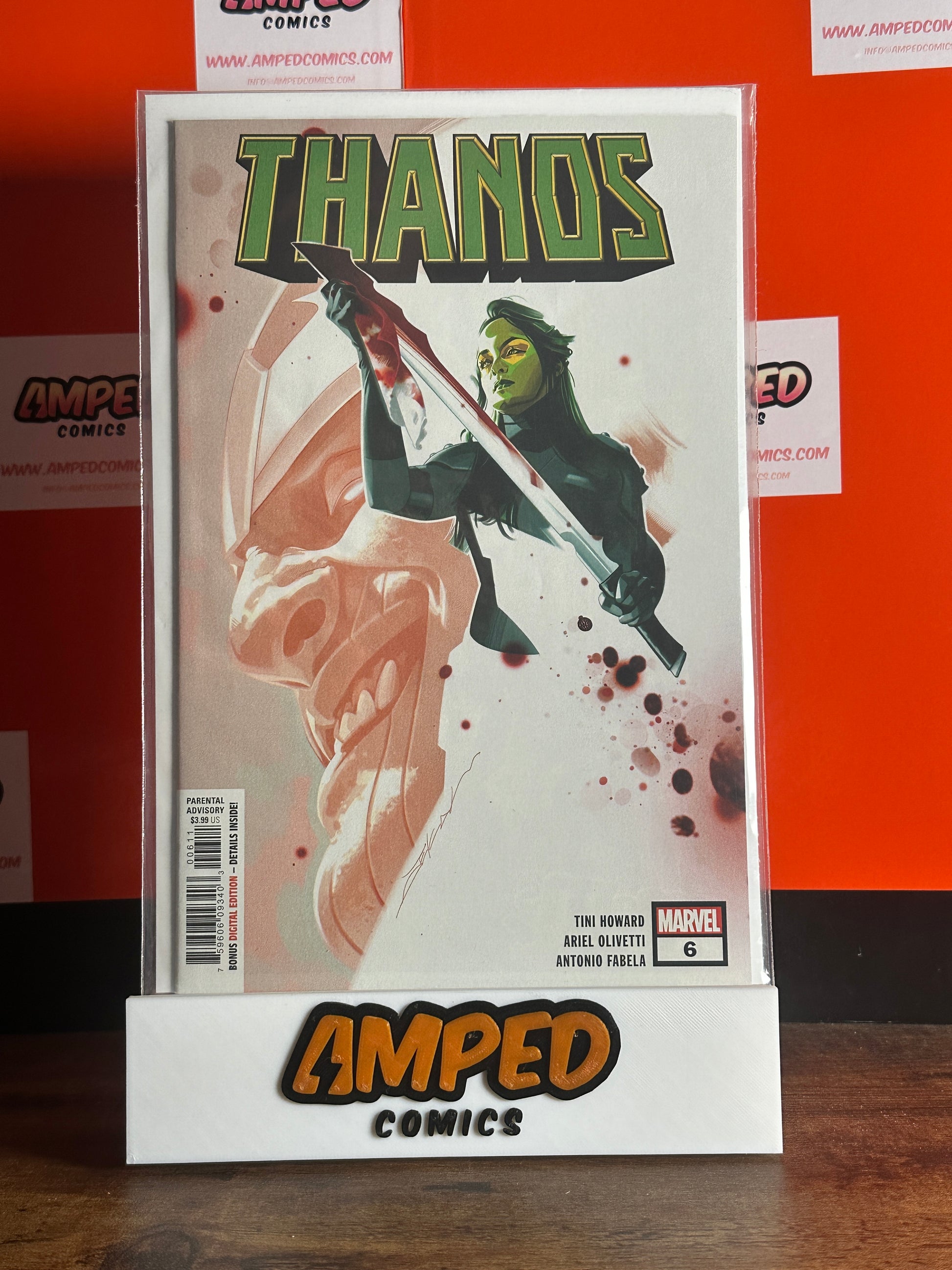 Thanos 6 Marvel Comics Tini Howard Ariel Olivetti