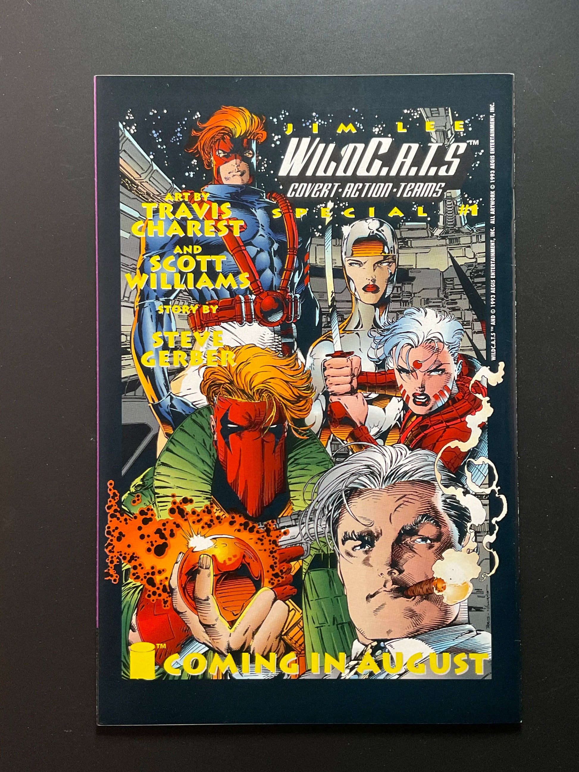 WildCATS Trilogy 1 (June 1993) Image Comics Signed by Jae Lee w/ COA