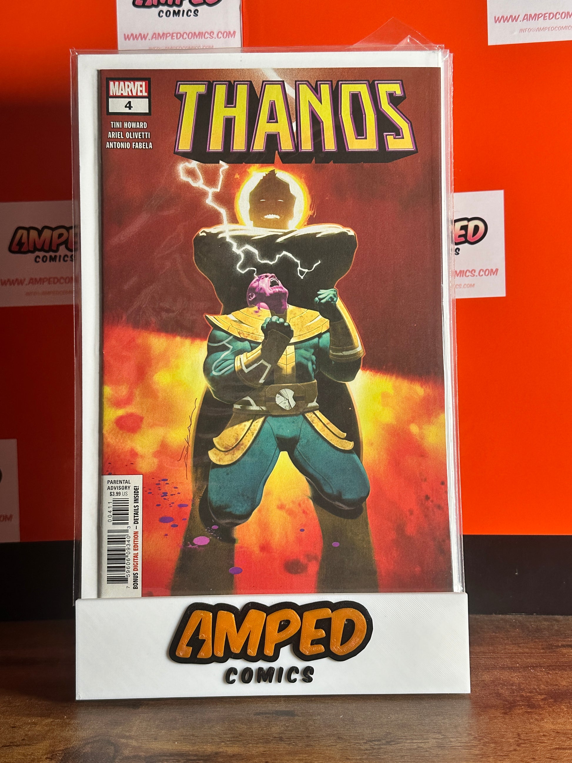 Thanos 4 Marvel Comics 2019 Tini Howard Ariel Olivetti
