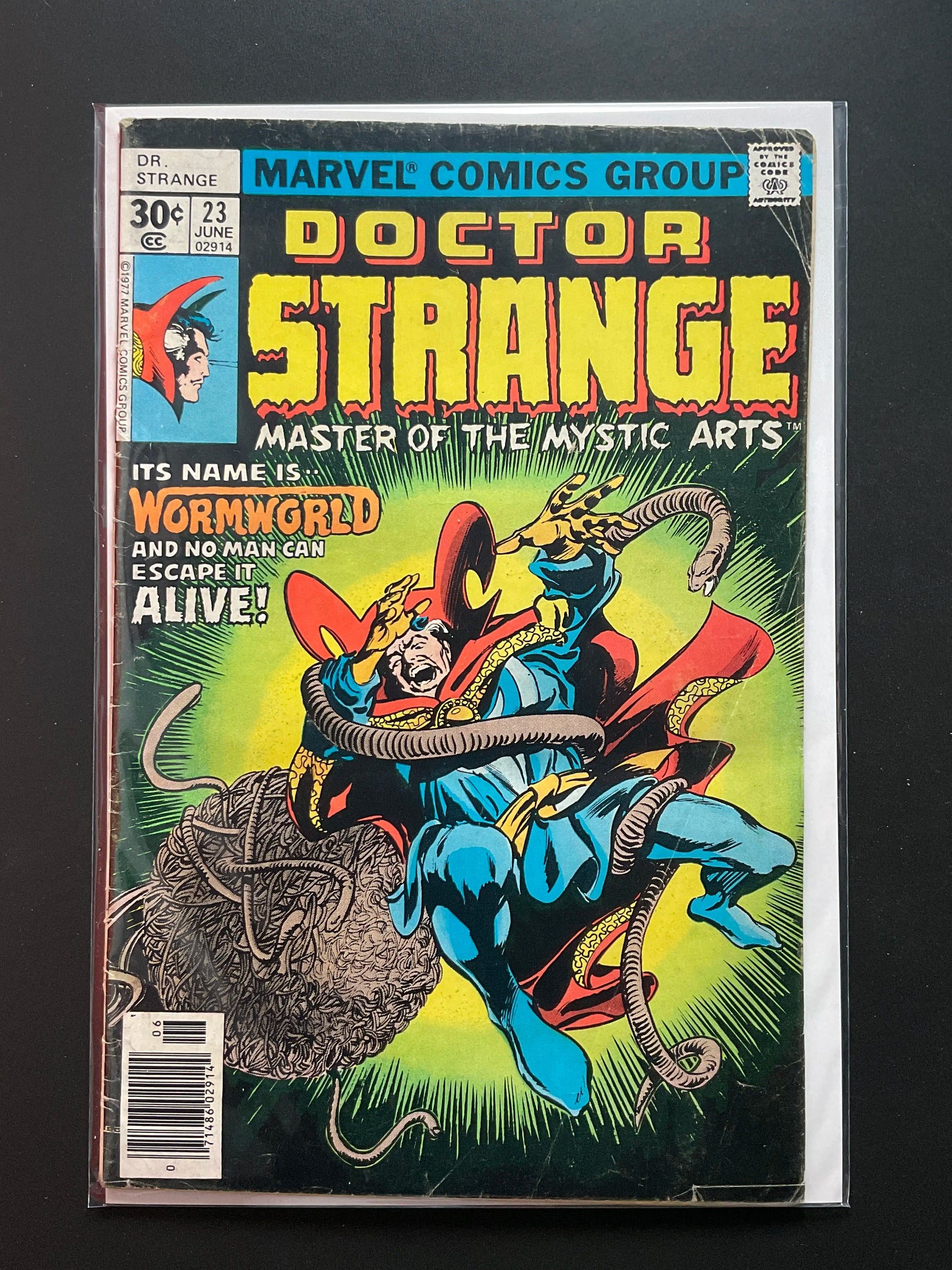 Doctor Strange 23 Marvel Comics June 1977 Wormworld Story
