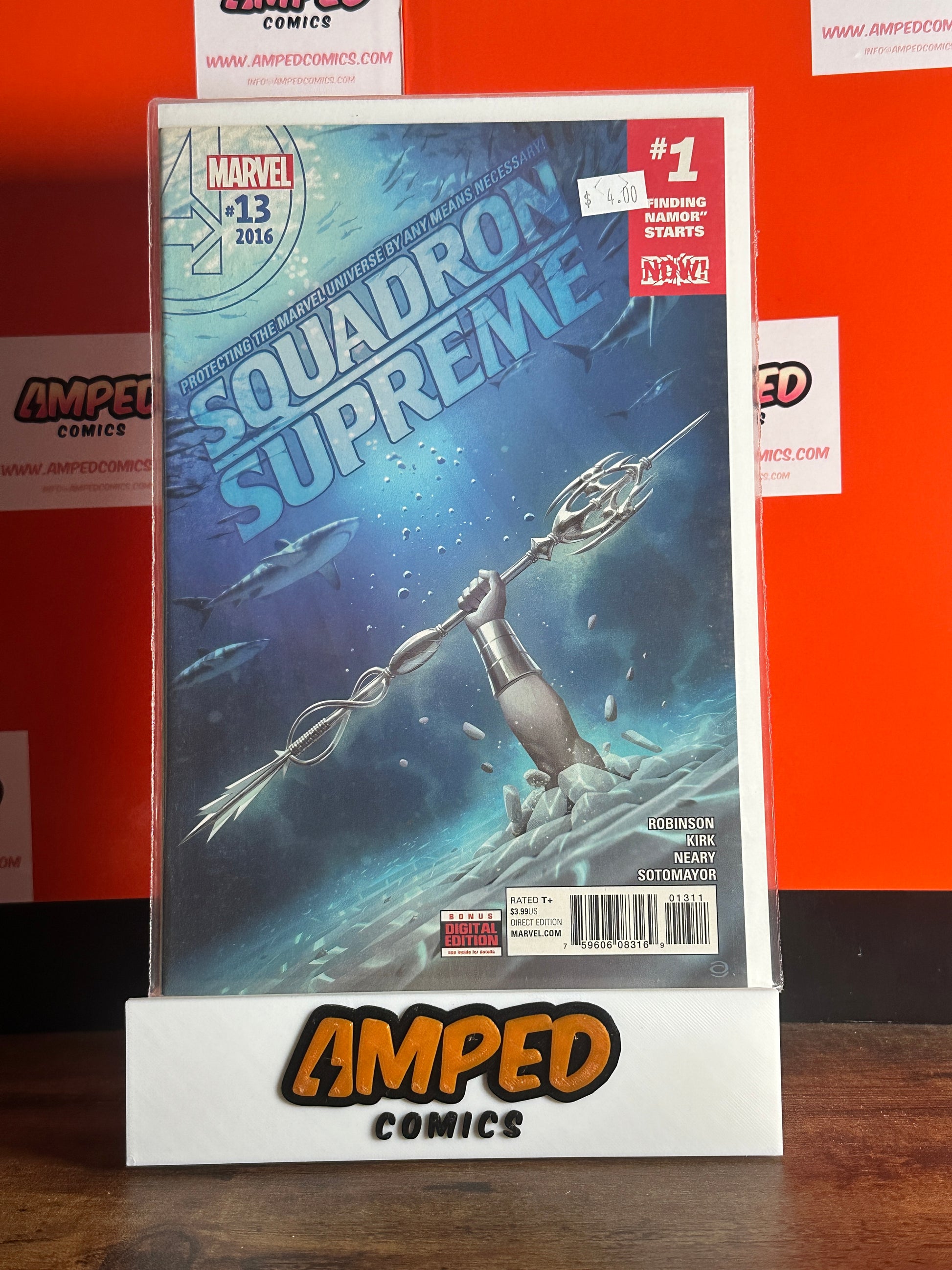 Squadron Supreme 13 Marvel 2016 Finding Namor Starts