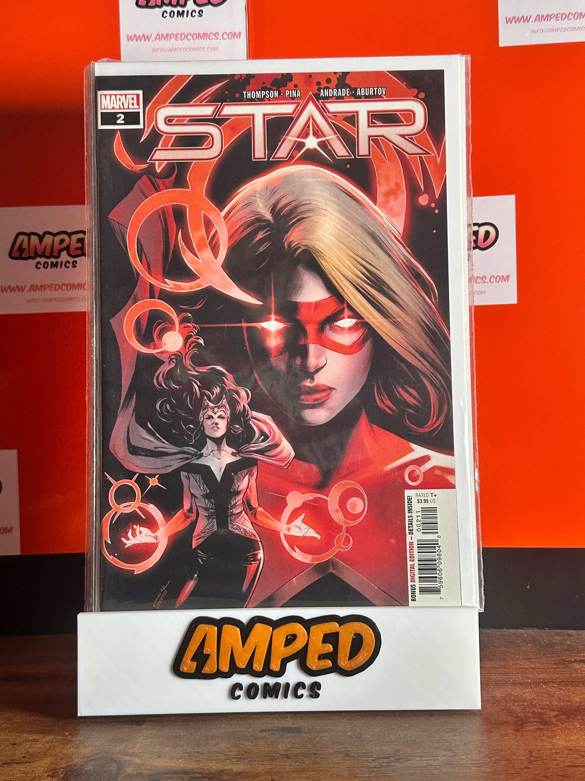 Star 2 Marvel Comics 2020 Thompson Pina Scarlet Witch Cover