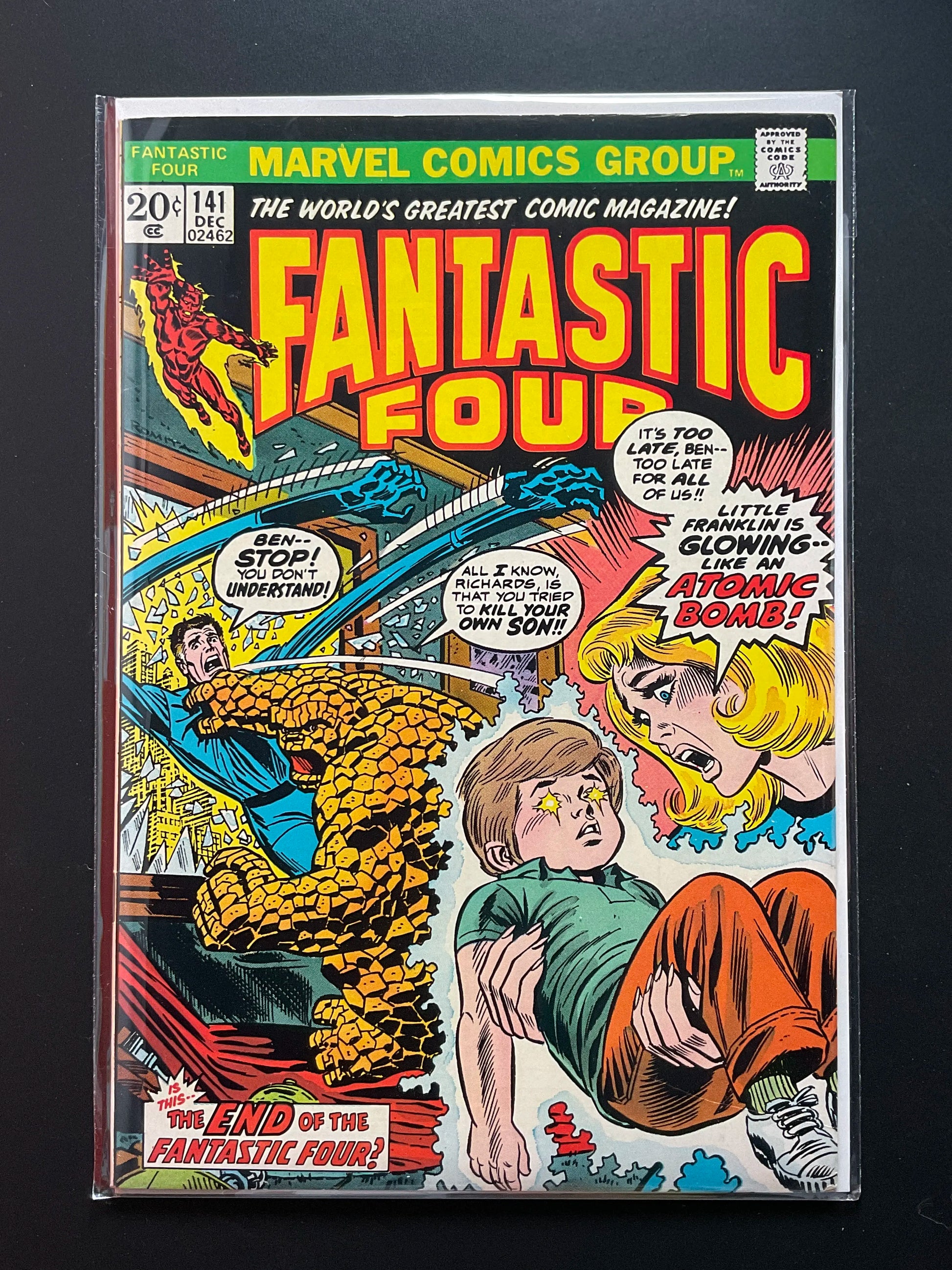 Fantastic Four 141 Marvel Comics Dec 1973 - B