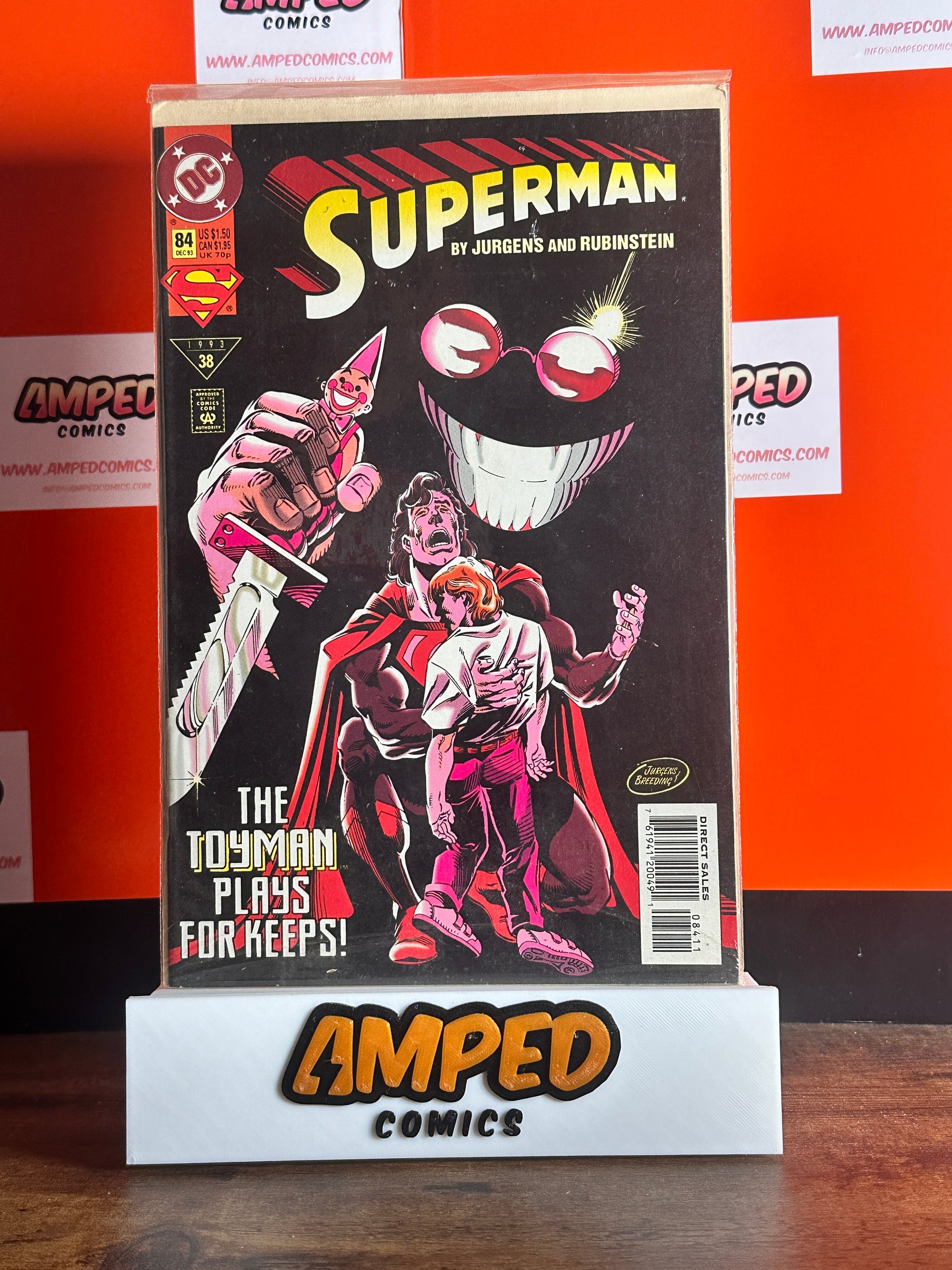 Superman 84 DC Comics 1993 Toyman Appearance