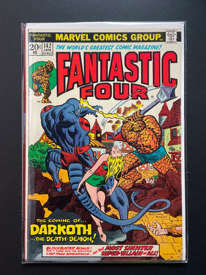 Fantastic Four 142 Marvel Comics 1974 Darkoth Appearance - B