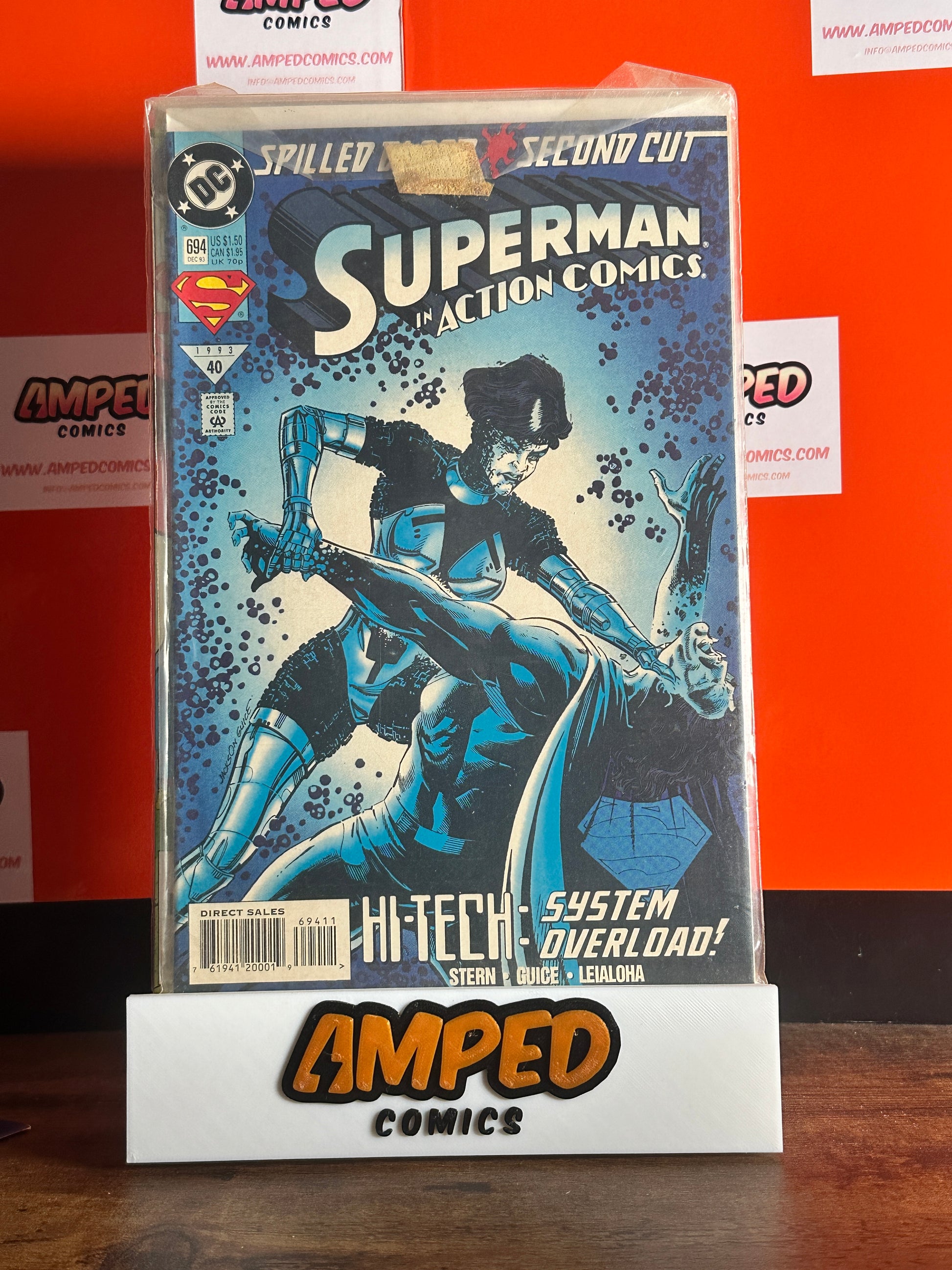 Superman in Action Comics 694 DC Comics 1993