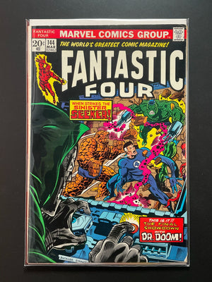 Fantastic Four 144 Marvel Comics March 1974 Dr. Doom Appearance