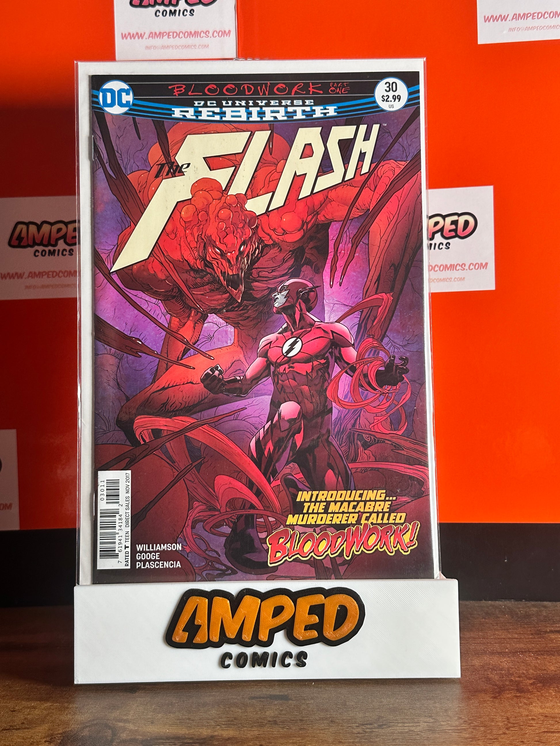 The Flash 30 DC Rebirth Bloodwork Part One (Nov 2017)