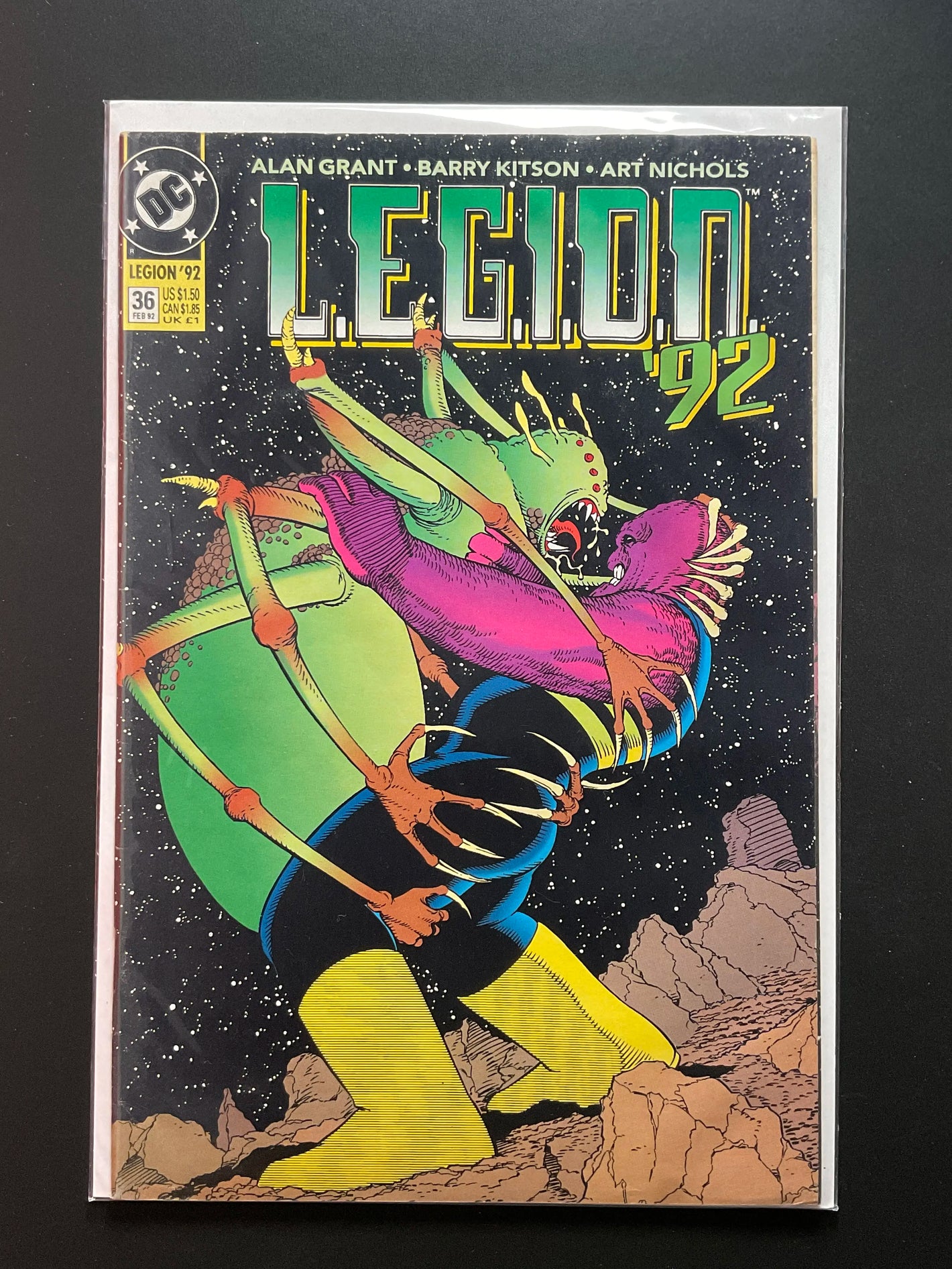 Legion 92 36 DC Comics Alan Grant Barry Kitson 1992