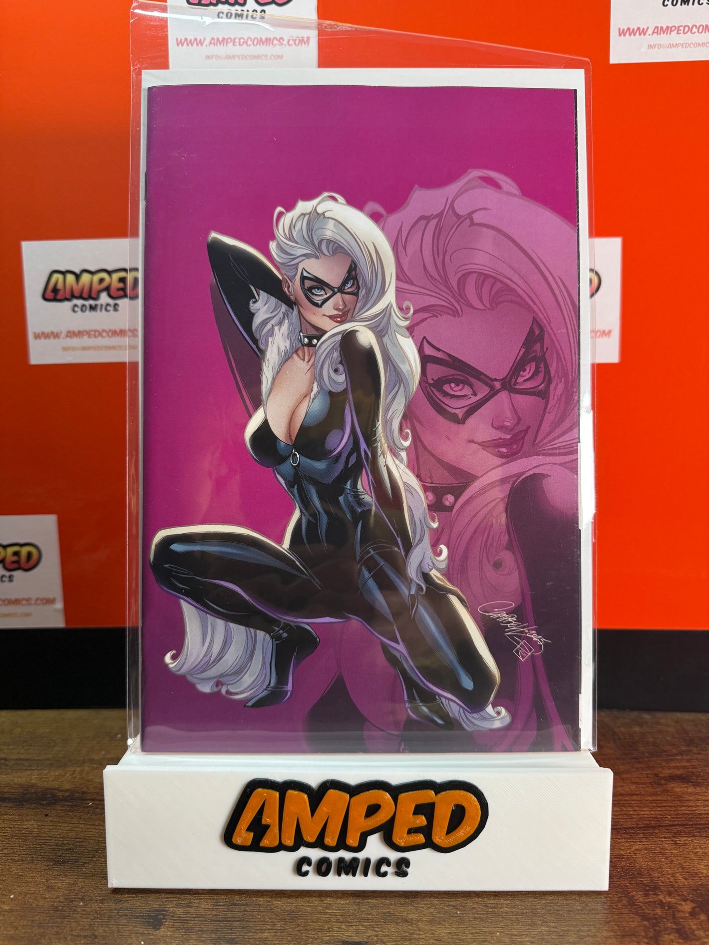 Black Cat #1 Marvel Comics 1st Print 1:100 JSC Virgin Variant Cover 2025