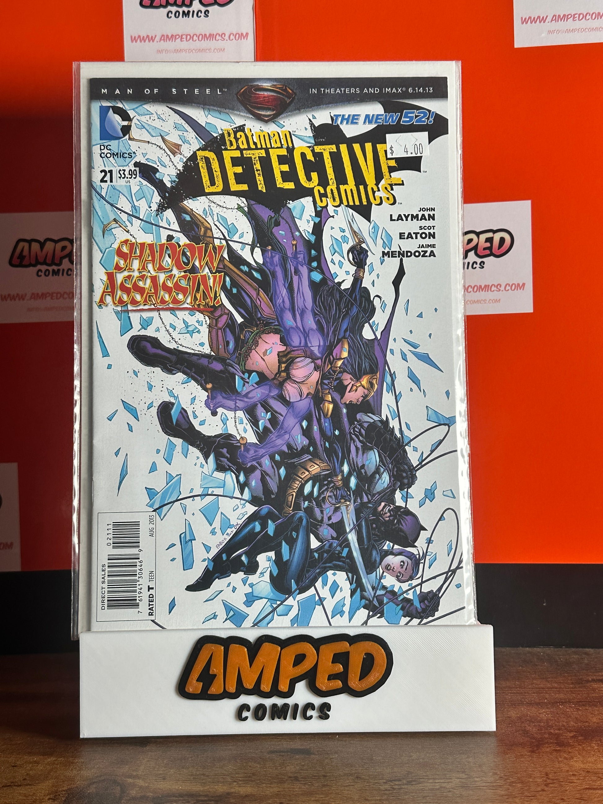 Batman Detective Comics 21 DC Comics Aug 2013 Shadow Assassin